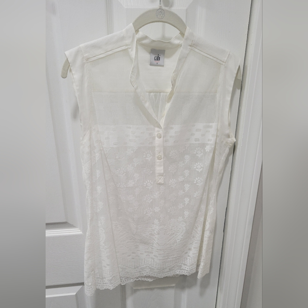 CAbi Sleeveless Blouse